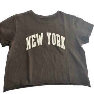 Brandy Melville, one size fits all, brown T Shirt, good condition!!